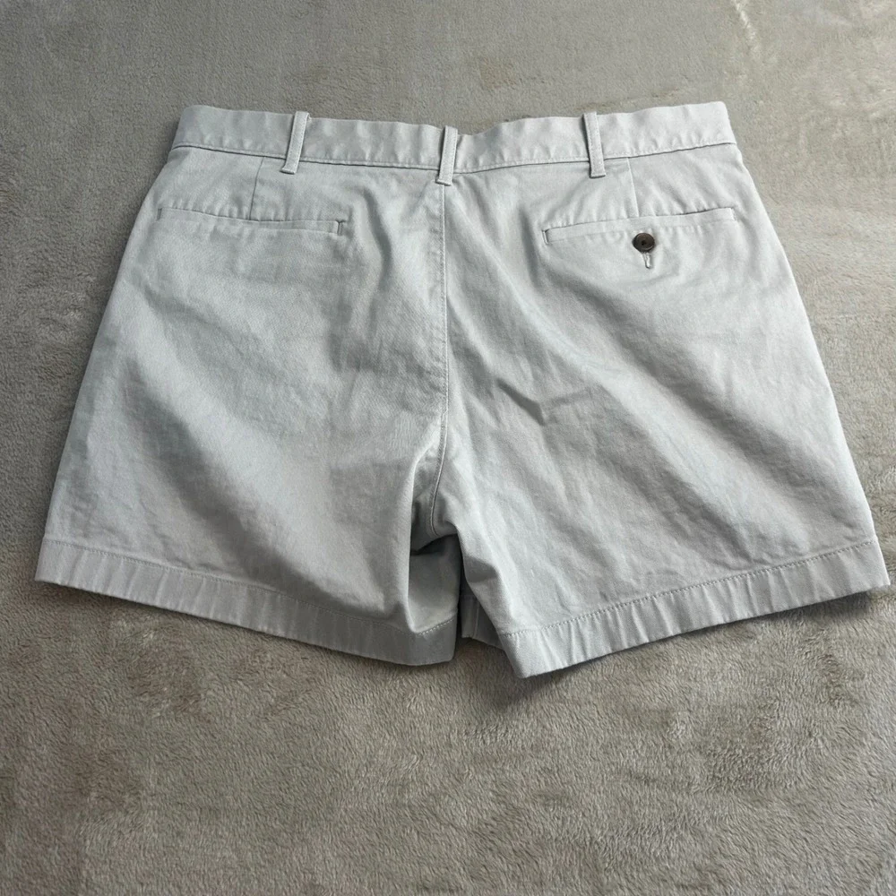 J.Crew Men's Stretch Chino Shorts Size 34 Light Gray 5